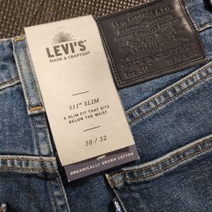 Levi's Made and Crafted LMC 30/32 men 511 slim selvedge denim